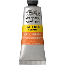 Краска акриловая художественная Winsor&Newton "Galeria", 60мл, туба, оранжевый кадмий