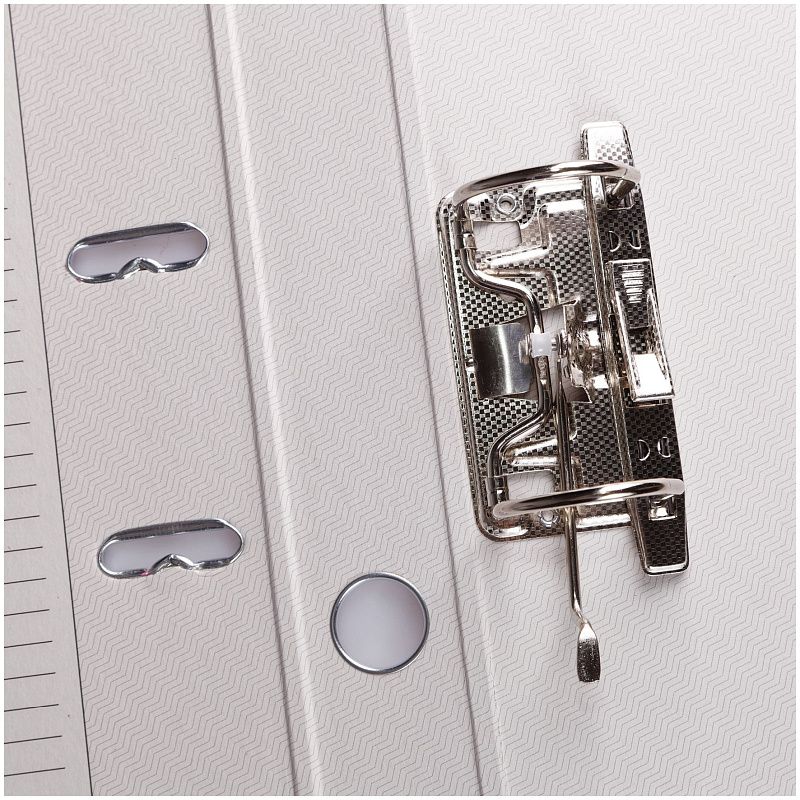 Папка-регистратор OfficeSpace, 50мм, бумвинил, с карманом на корешке, розовая 