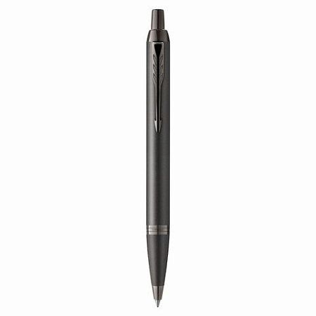 Ручка шариковая PARKER "IM Professionals Monochrome Titanium", корпус темно-серый, сталь, синяя, 2172961 