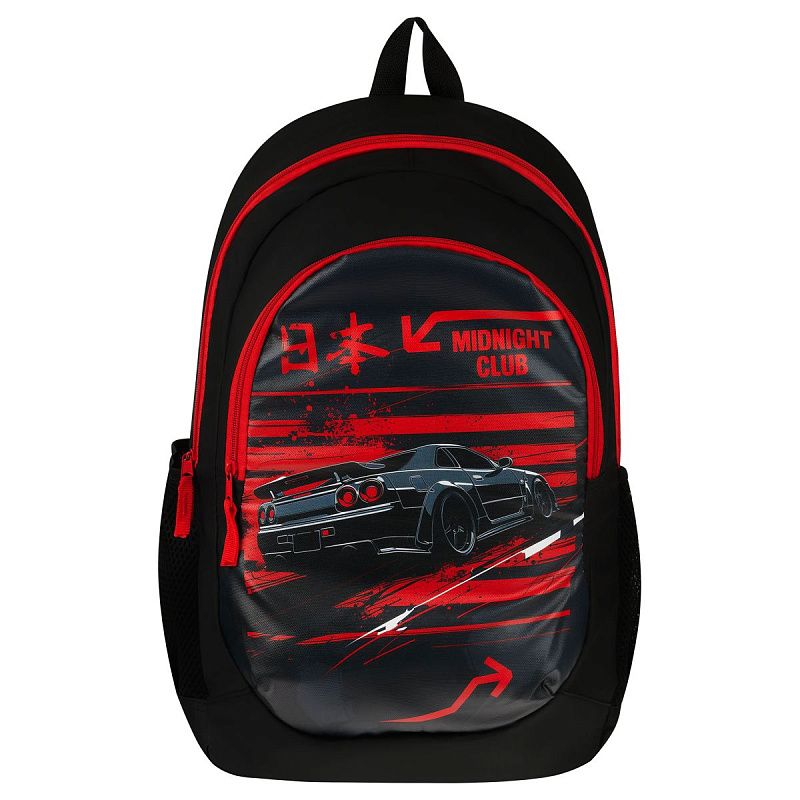 Рюкзак ArtSpace Classic "The Midnight Club", 45*30*16 см, 2 отделения, 2 кармана, PU покрытие, уплотн. спинка 