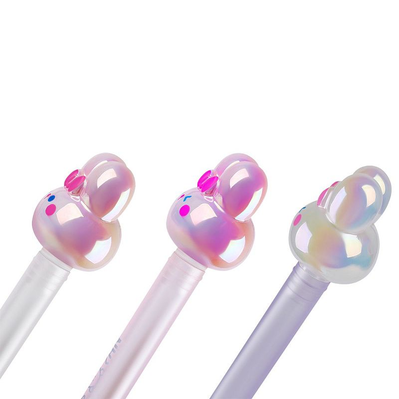 Ручка шариковая MESHU "Magic Bunny" синяя, 0,7мм, корпус ассорти 