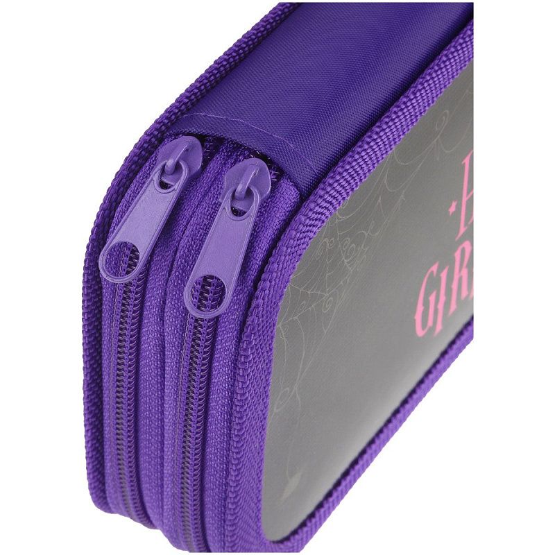 Пенал 2 отделения, 190*105 ArtSpace "GirlsDay", ламинированный картон 