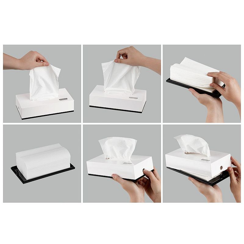 Диспенсер для лист. полотенец и салфеток настольный OfficeClean Professional(F1), ABS-пластик, белый 