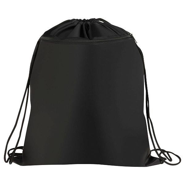 Мешок для обуви 1 отделение ArtSpace, увеличенный объем, карман на молнии, 410*490мм, черный