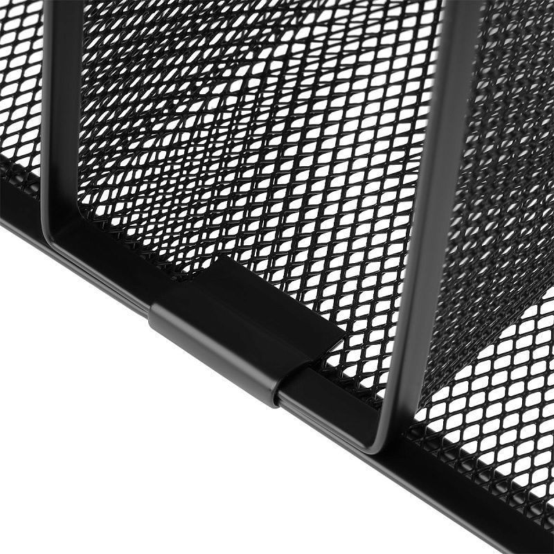 Лоток-сортер вертикальный СТАММ, металл, 5 секций, черный