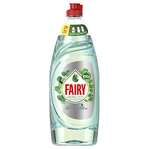 Средство для мытья посуды Fairy "Pure&Clean. Мята и Эвкалипт ", 650мл (ПОД ЗАКАЗ) 