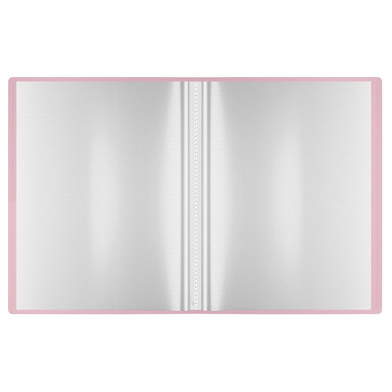 Папка с 30 вкладышами Berlingo "Haze", 17мм, 600мкм, с внутр. карманом, голубая, софт-тач 