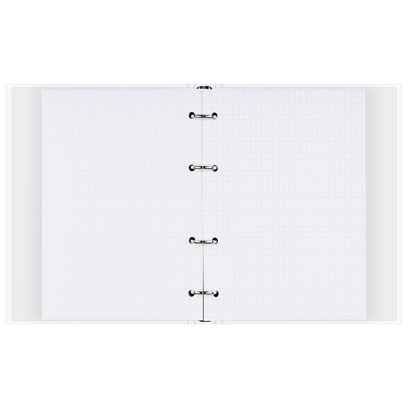 Тетрадь на кольцах А5, 120л., BG "Minimal", глянцевая ламинация, тиснение фольгой