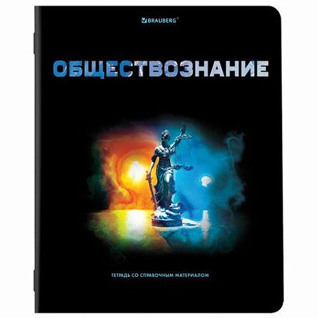 Тетради предметные, КОМПЛЕКТ 12 ПРЕДМЕТОВ, "SHADE", 48 л., глянцевый УФ-лак, BRAUBERG, 404324