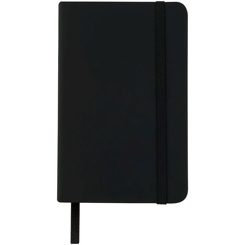 Скетчбук 80л., 90*140 Гамма "Студия", черный, твердая обложка, на резинке, черная, 140г/м2