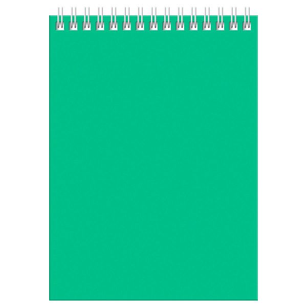 Блокнот А5 60л. на гребне BG "Для конференций", зеленый