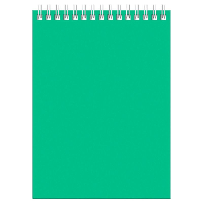 Блокнот А5 60л. на гребне BG "Для конференций", зеленый