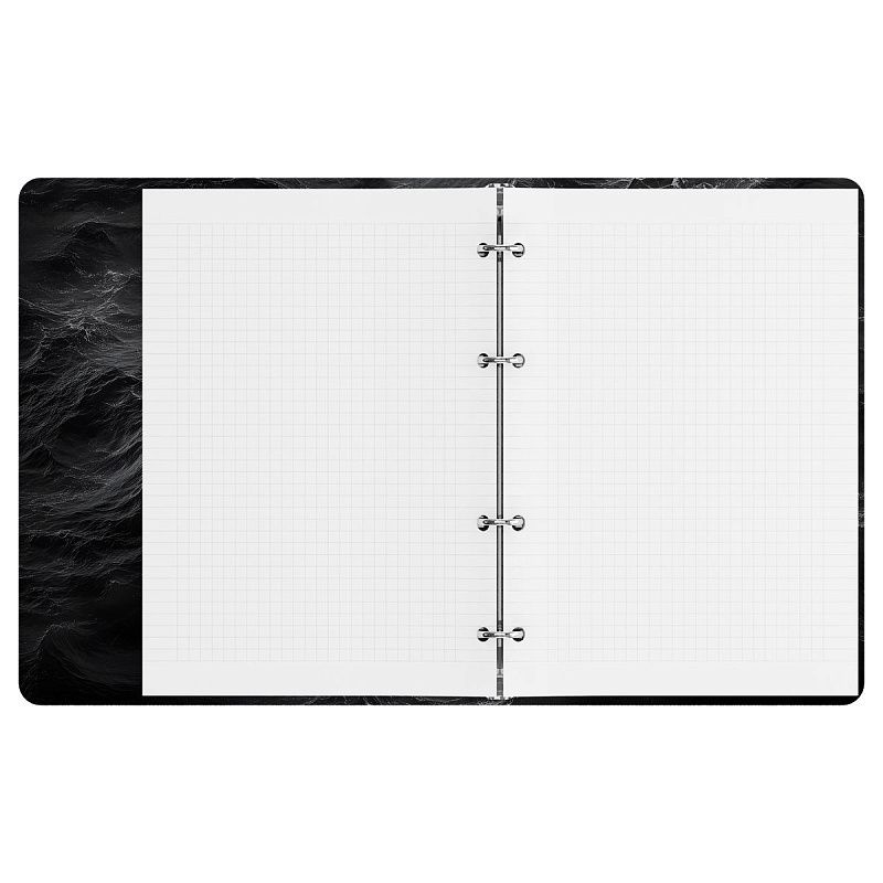 Тетрадь на кольцах А5, 120л., BG "Ocean", картон, матовая ламинация