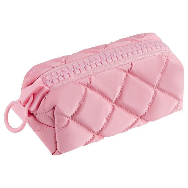 Пенал, 200*80*60 ArtSpace "Urban pink", 50% полиэстер, 50% полиуретан, розовая молния, подкладка