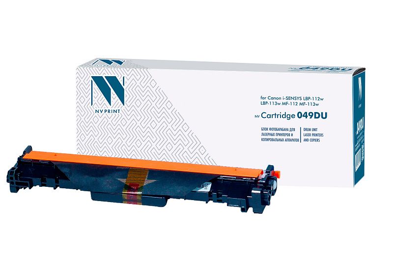 Барабан совм. NV Print 049 DU для Canon i-SENSYS LBP112w/113w, MF112/113w (12000стр.)