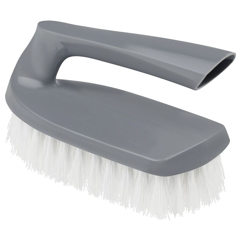 Щетка-утюжок для уборки OfficeClean 13,5*5*9см, щетина 2,5см, пластик