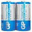 Батарейки КОМПЛЕКТ 2 шт., GP PowerPlus C (14C), солевые, в пленке, 14CEBRA-2S2