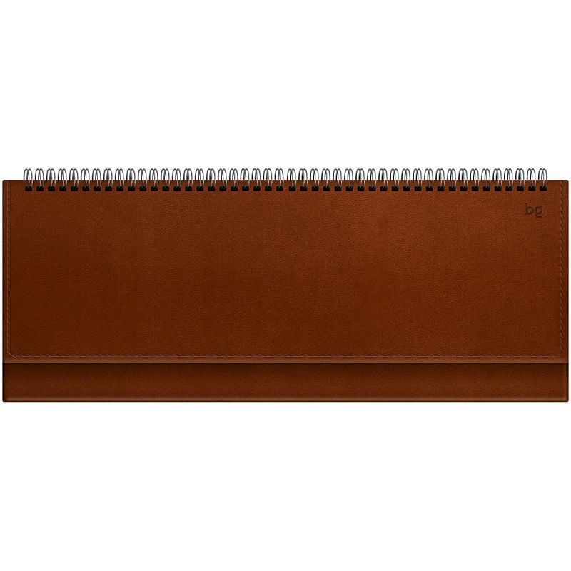 Планинг недатированный, 56л., 330*130мм, кожзам, BG "Winner. Brown", коричневый