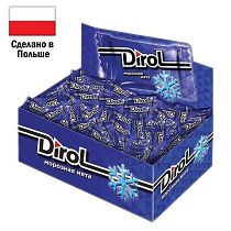 Жевательная резинка DIROL "Морозная мята", 50 мини-упаковок по 2 подушечки, 272 г, 9001397 Жевательная резинка DIROL "Морозная мята", 50 мини-упаковок по 2 подушечки, 272 г, 9001397