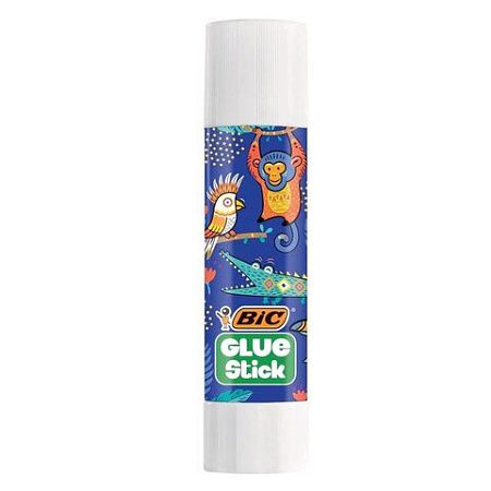 Клей-карандаш BIC "ECOlutions", 8 г, обесцвечивающийся после высыхания, 514784