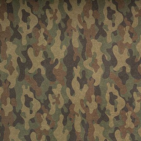 Бумага упаковочная крафт "Military", 70х100 см, 5 дизайнов ассорти, ЗОЛОТАЯ СКАЗКА, 592055