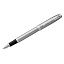 Ручка перьевая Parker "IM Essential Stainless Steel CT" синяя, 0,8мм, подарочная упаковка