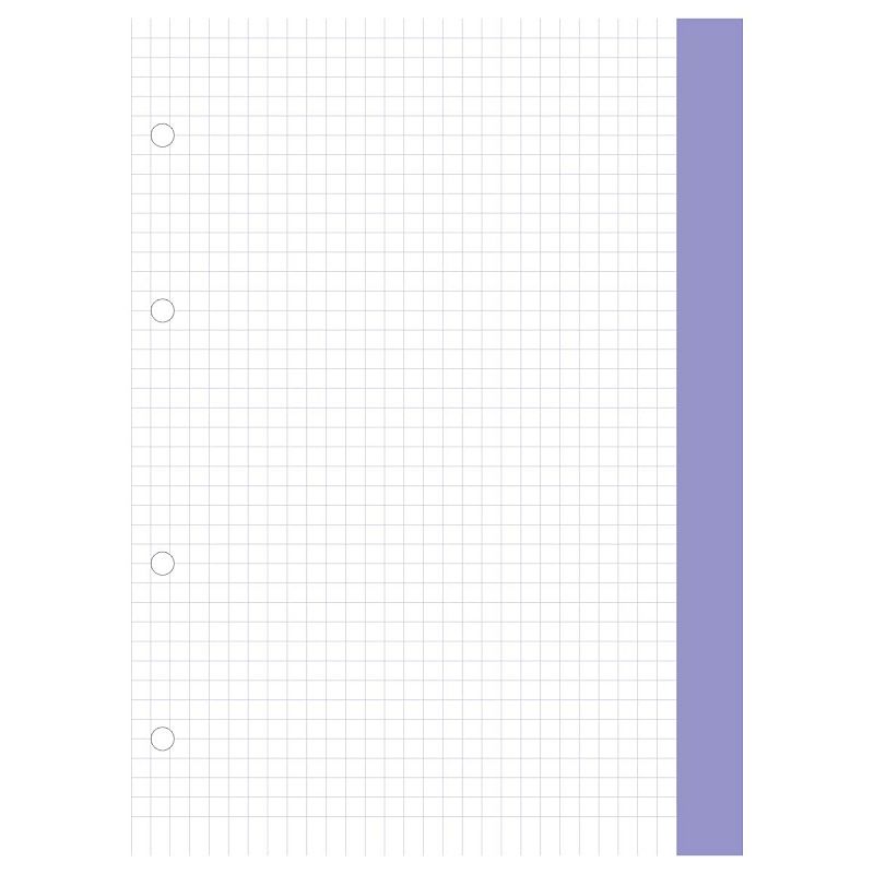 Сменный блок 120л., А4, BG, белый с цветными краями, пленка т/у, с вкладышем