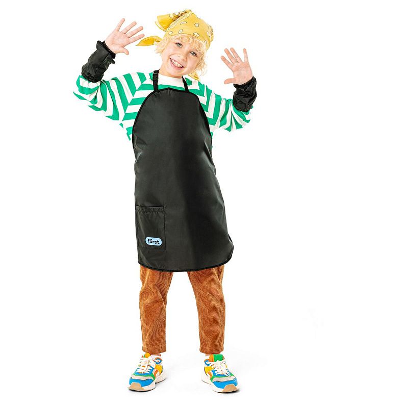 Фартук с нарукавниками Först, 65*54см, карман, черный 