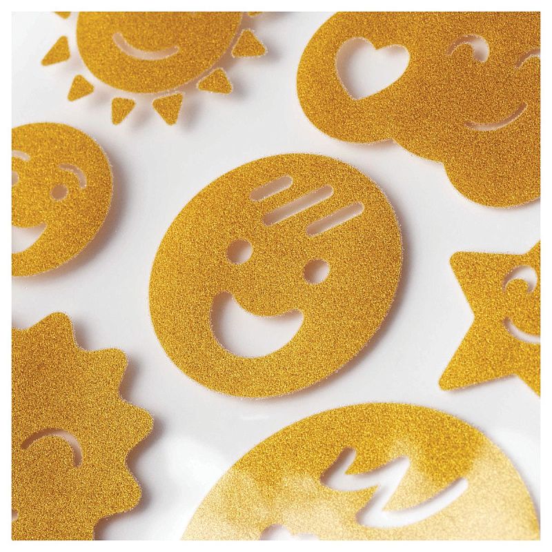 Набор светоотражающих наклеек Мульти-Пульти "Смайлы", 16шт. 