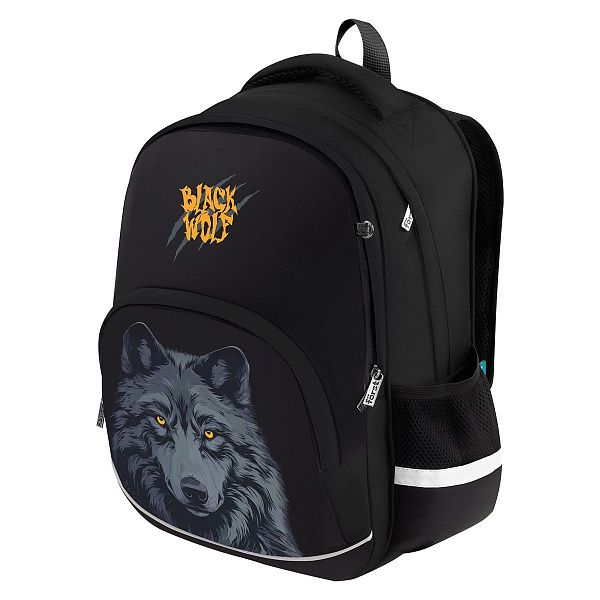 Рюкзак Först Comfort "Wolf" 39*28*13см, 2 отделения, 3 кармана, анатомическая спинка