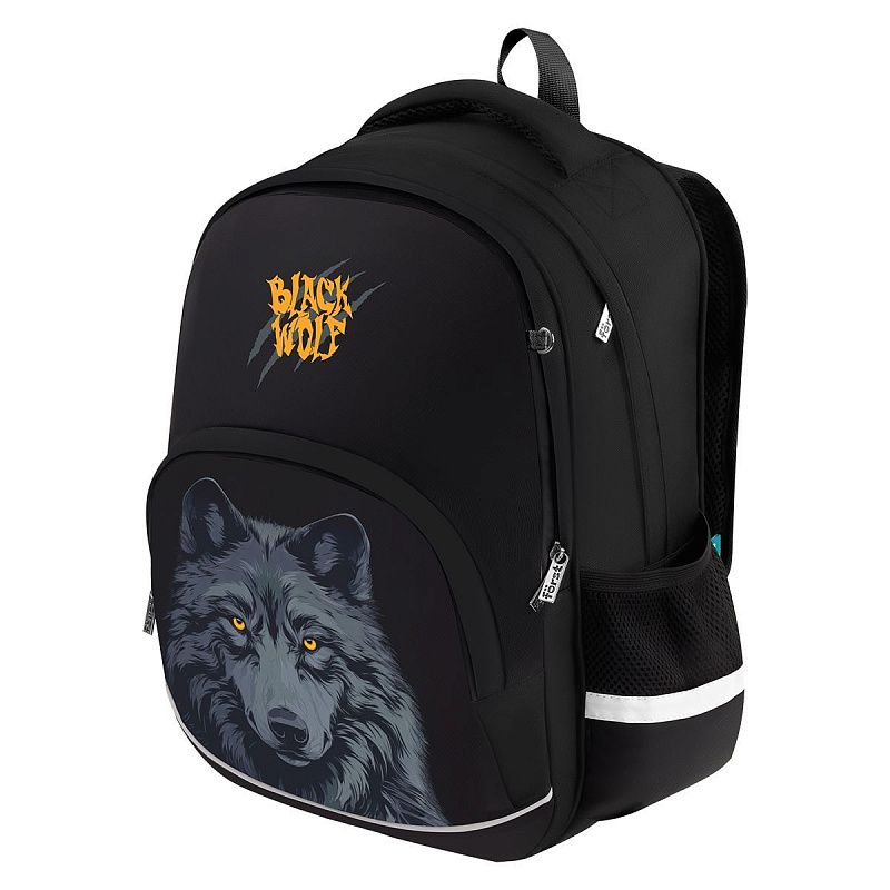 Рюкзак Först Comfort "Wolf" 39*28*13см, 2 отделения, 3 кармана, анатомическая спинка