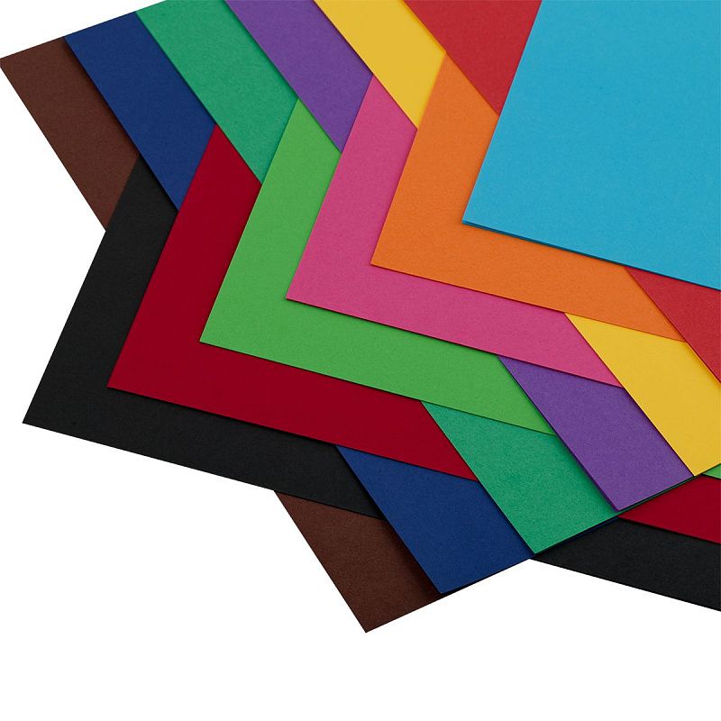 Цветная бумага тонированная А4, Мульти-Пульти, 48л., 12цв., в пакете, "Волшебник изумрудного города"