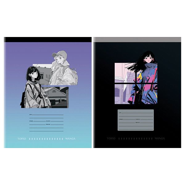 Тетрадь 18л., линия MESHU "Anime"