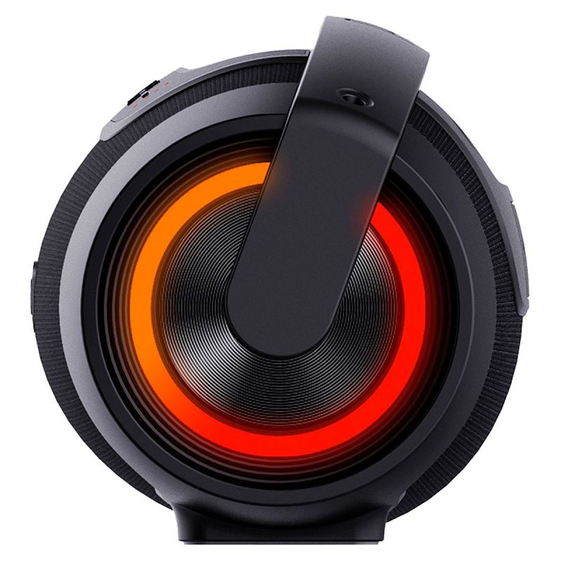 Колонка портативная Smartbuy COMMANDER, 80Вт, Bluetooth, MP3, FM-радио, подстветка, micro SD, черный