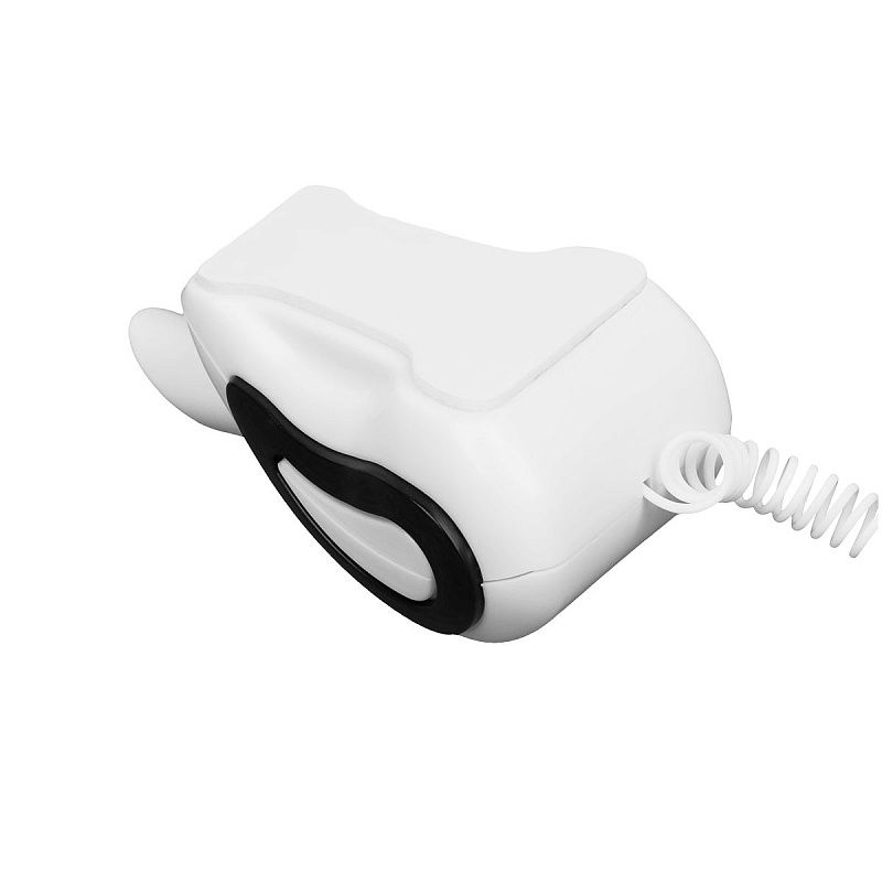 Ручка шариковая настольная OfficeSpace синяя, 0,7мм, белый корпус, белая подставка, европодвес 