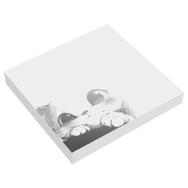 Блок для записей MESHU "Cute Sweet" 8,5*8,5см, 100л., на склейке