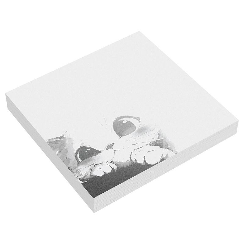 Блок для записей MESHU "Cute Sweet" 8,5*8,5см, 100л., на склейке