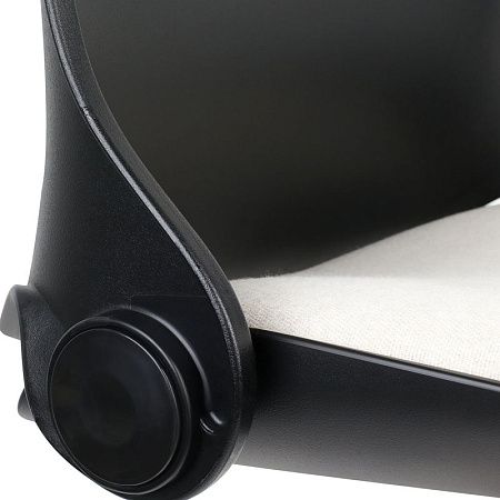 Кресло оператора Helmi HL-M10 "Portable", ткань серая, пиастра