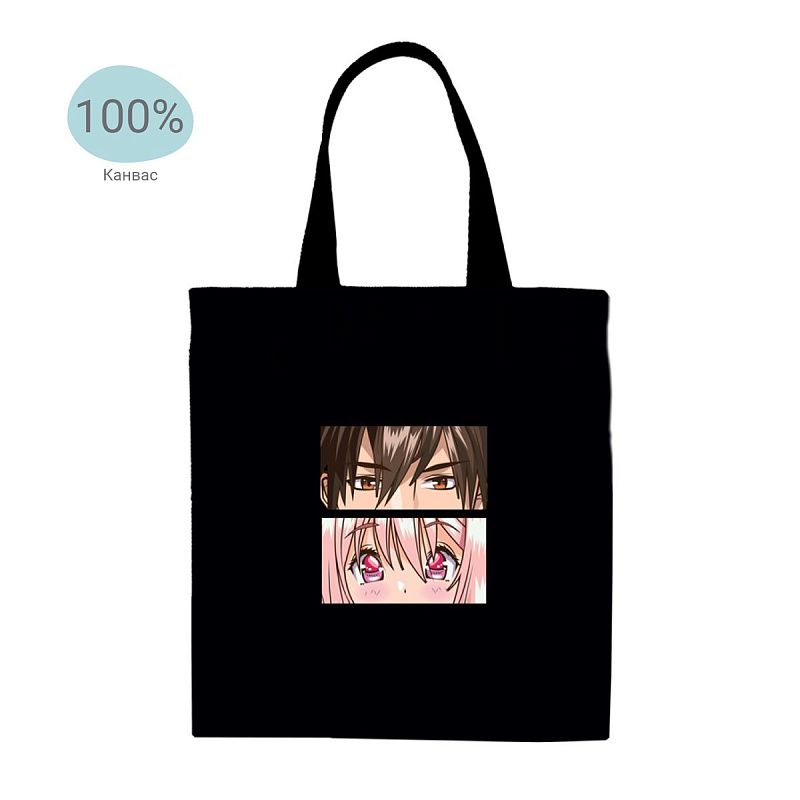 Сумка-шоппер MESHU "Kawaii", 33*40см, канвас 