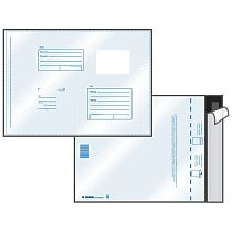 Пакет почтовый C5, UltraPac, 162*229мм, полиэтилен, отр. лента, 70мкм