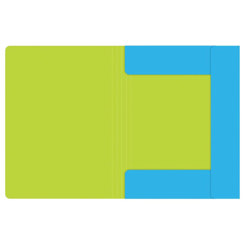 Папка на резинке Berlingo "Raze" А4, 600мкм, голубая 