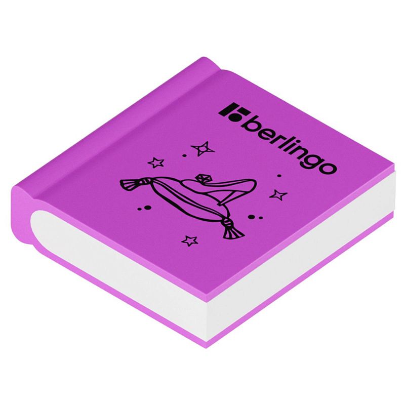 Ластик Berlingo "Fairy Tales", термопластичная резина, цвета ассорти, 28*25*7мм 