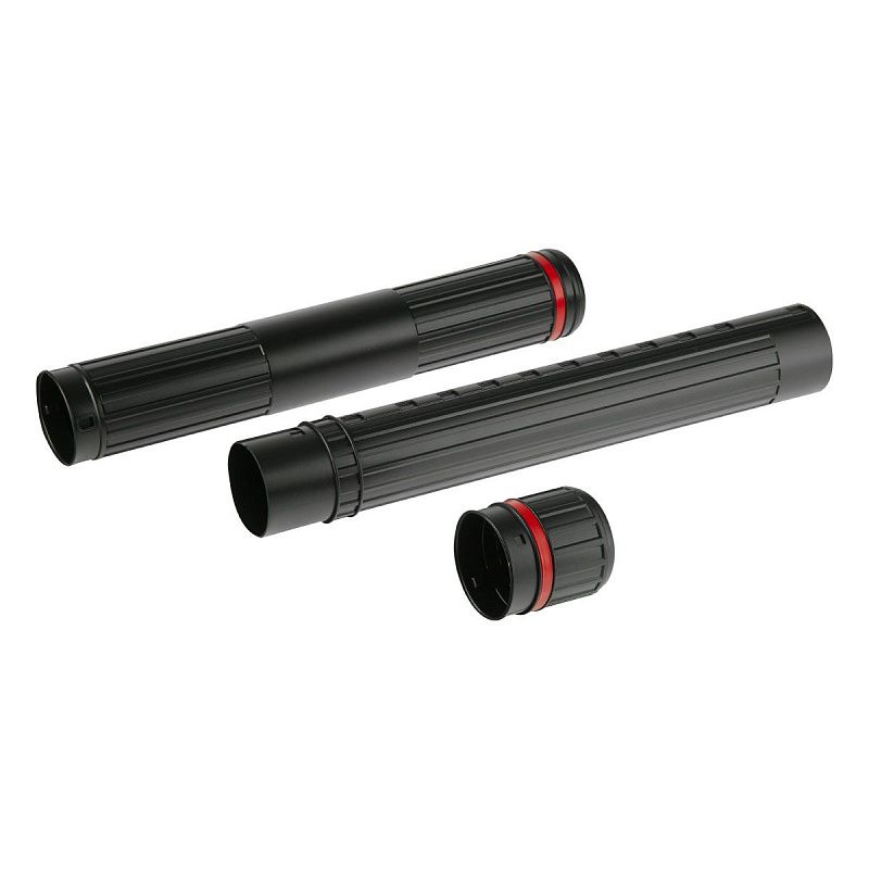 Тубус А0 СТАММ, телескопический на ремне, черный 
