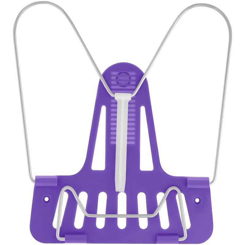 Подставка для книг СТАММ "Премиум", фиолетовая 