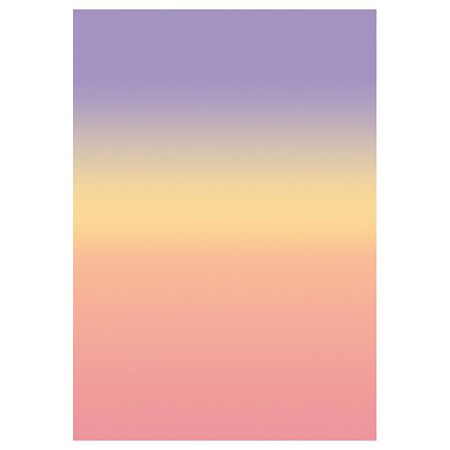 Упаковочная бумага глянц. 70*100см, MESHU "Gradient", 80 г/м2, ассорти, 5 дизайнов