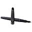 Ручка перьевая Waterman "Expert Metallic Black RT" синяя, 0,8мм, подарочная упаковка