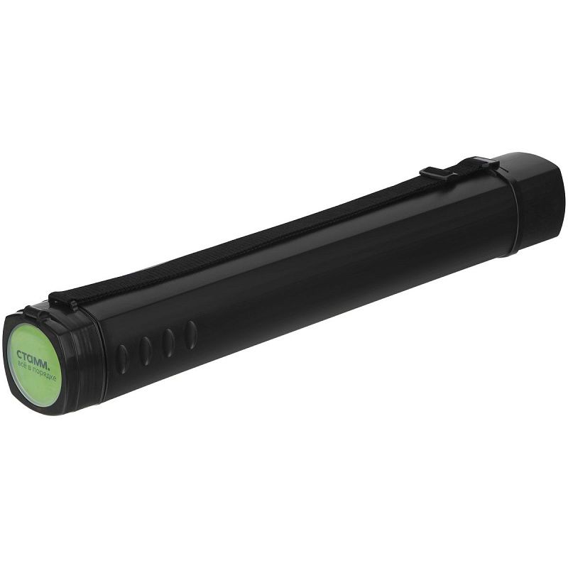 Тубус А1 СТАММ, телескопический на ремне, черный 