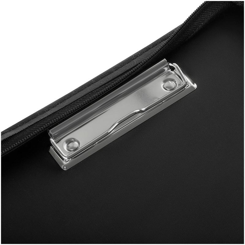 Папка деловая OfficeSpace "Valencia" кожзам., на молнии, зажим для бумаг 