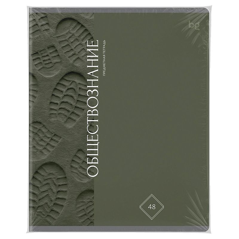 Тетрадь предметная 48л. BG "Гармония знаний" - Обществознание, soft-touch ламинация