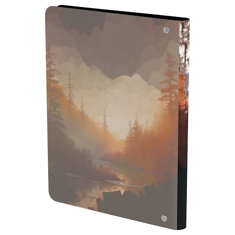 Тетрадь на кольцах А5, 120л., кожзам,  BG "Русский дух"